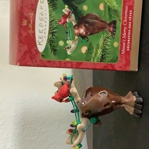 Moses Merry Christmas ornament